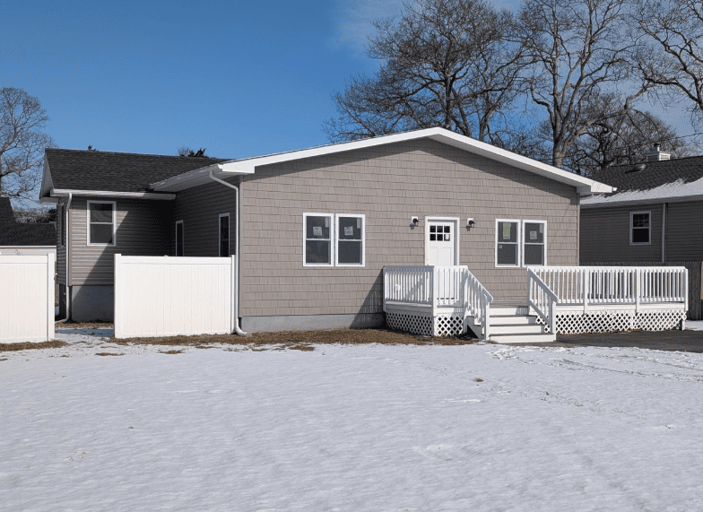 House rehab before and after photos: Shirley New House, An After Look